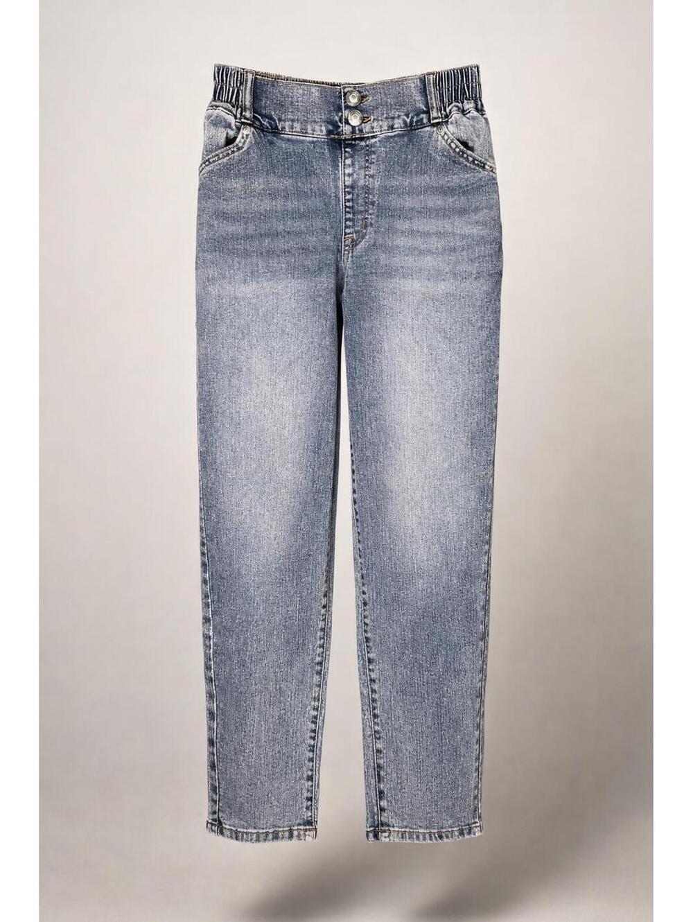 NWT G by Giuliana The Straight High Rise Ankle Jeans Size 12 - Picture 2 of 5